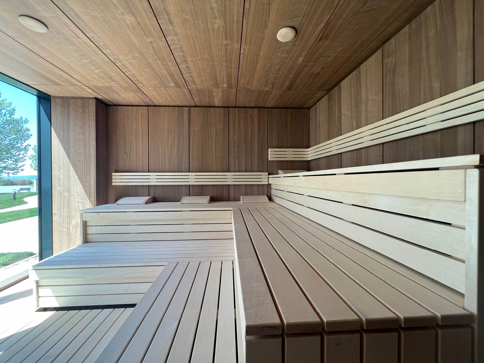 Komplett wellnessközpont egy balatoni szállodába